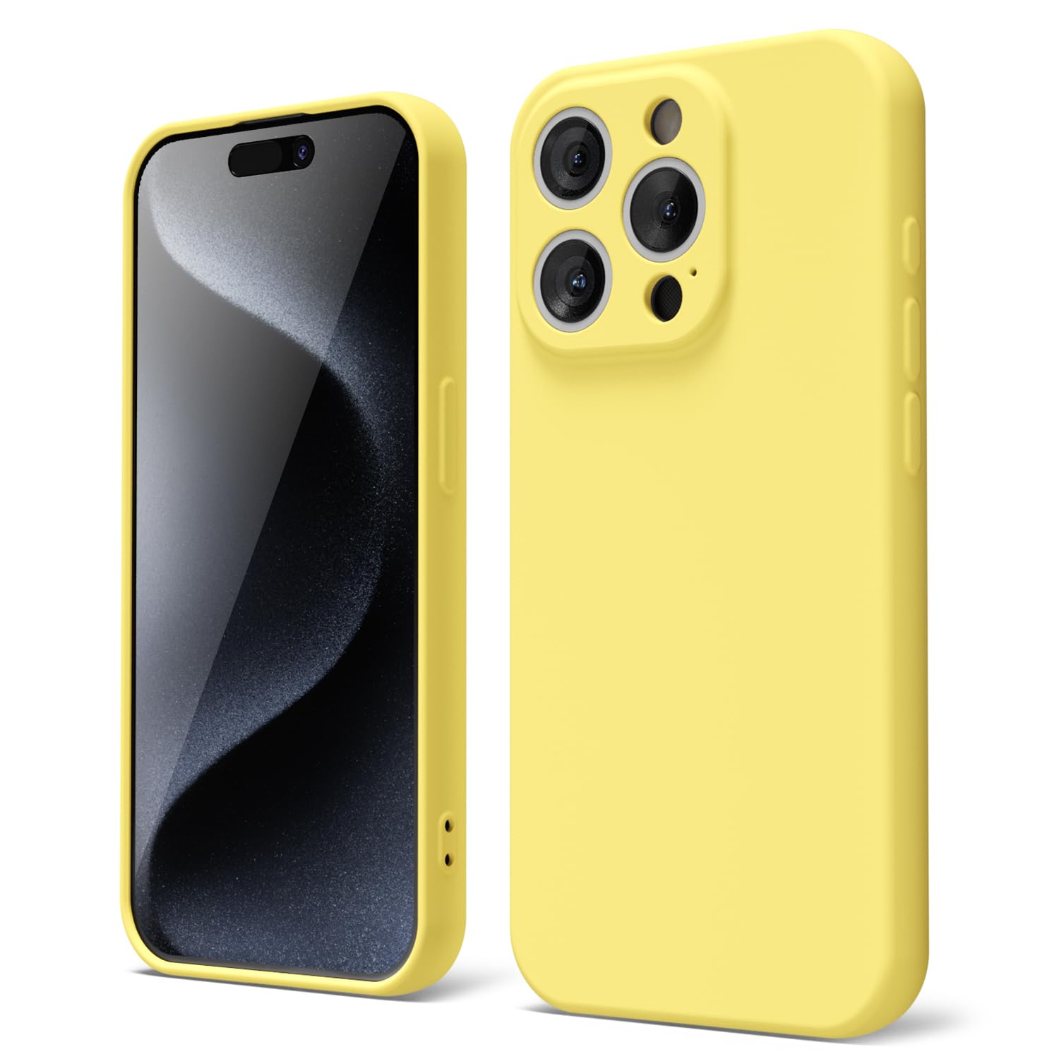 Amazon.com: oakxco for iPhone 15 Pro Phone Case Liquid Silicone